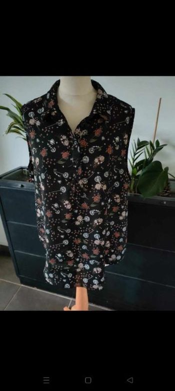 Blouse sans manches Kiabi