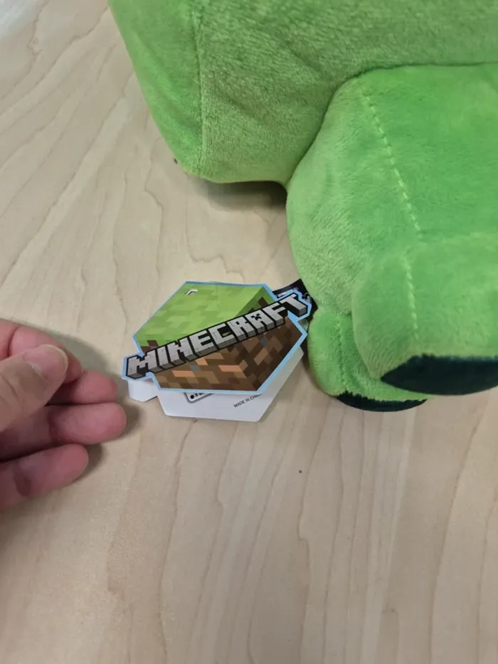 Peluche Minecraft Chibbi : Creeper - photo numéro 5
