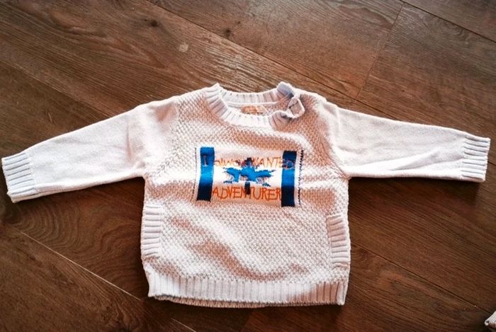 Pull bébé garçon 6 mois comme neuf