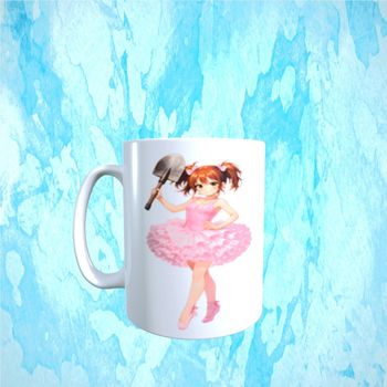 Mug humour j'peux pas j'ai des coups de pelles à donner