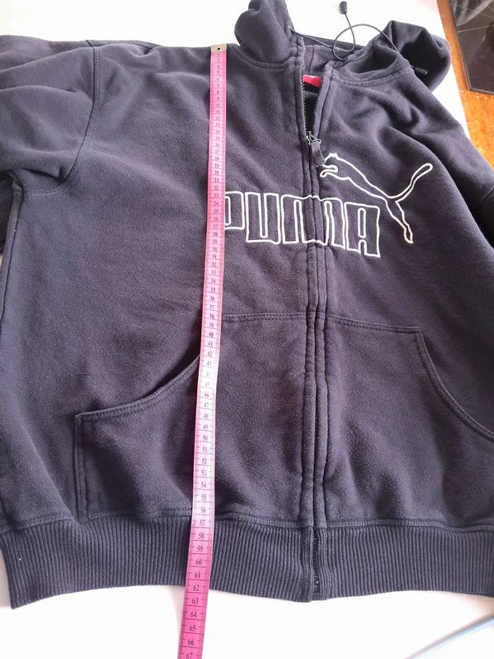 Belle veste capuche zip Puma L - photo numéro 10