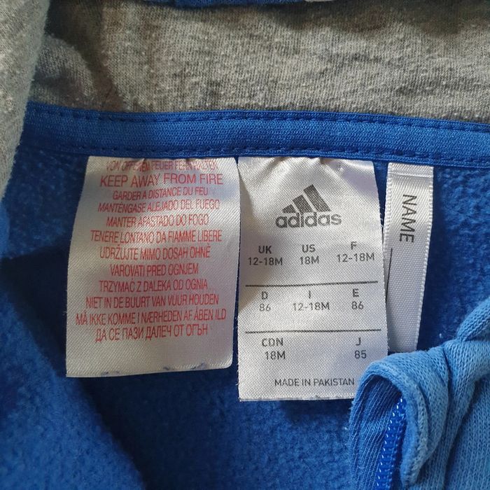 💚 Ensemble veste et bas de jogging 12/18 mois Adidas #emyfleury_18moisgarçon - photo numéro 5