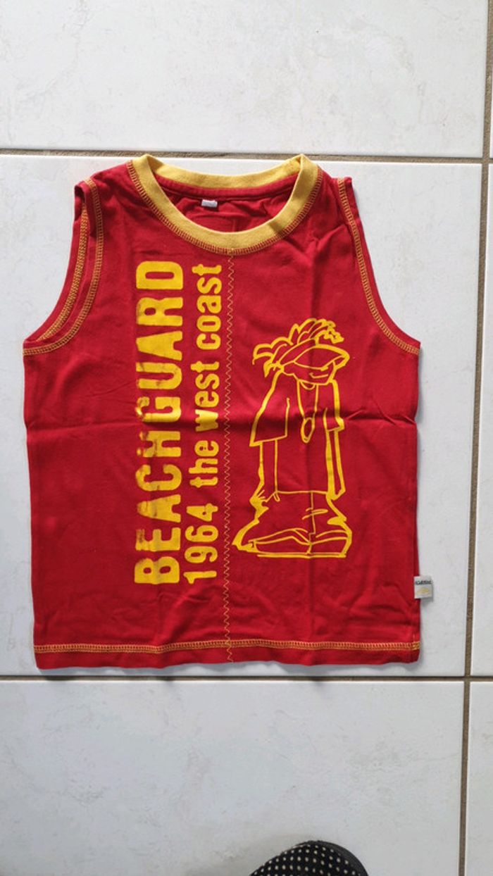 Débardeur garçon 4 ans CH2