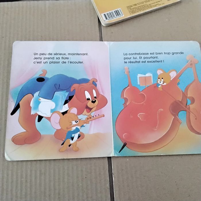 Lot 2 livres Tom et Jerry Nathan - photo numéro 4