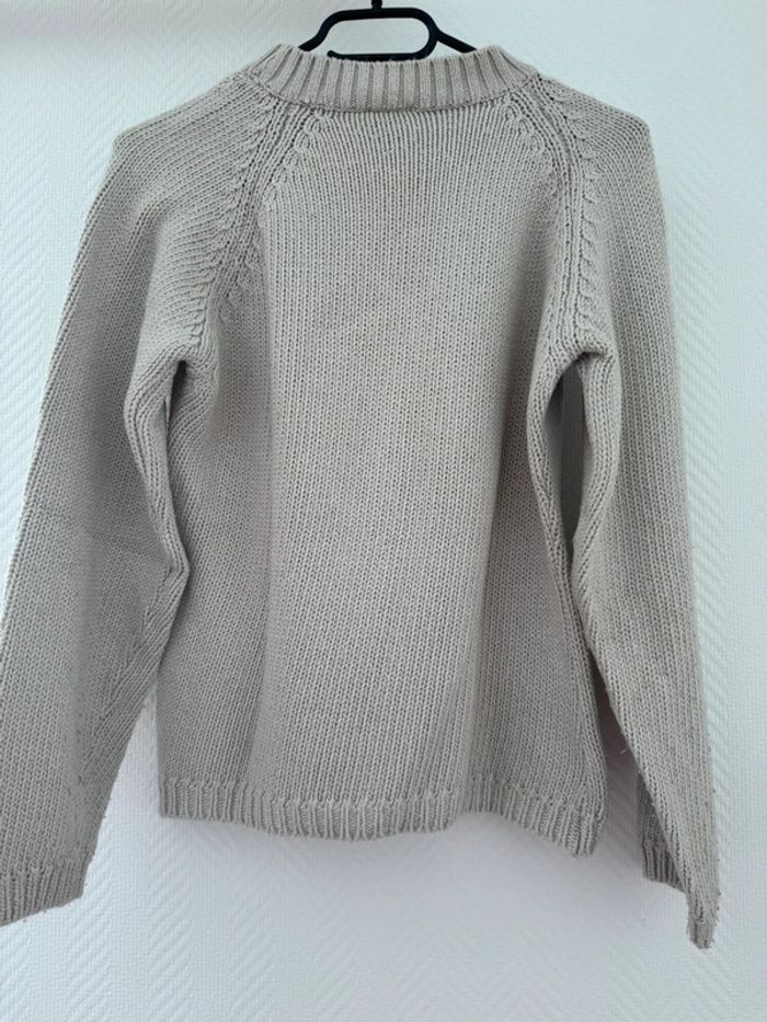 Pull beige Teddy Smith bon état taille S - photo numéro 2
