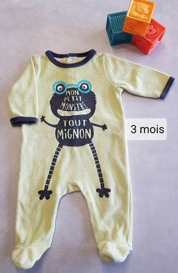 Pyjama hiver 3mois