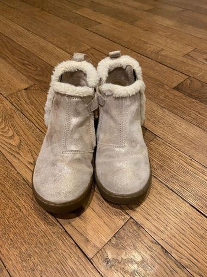 Bottines fourrure shoo pom très bon état - photo numéro 6
