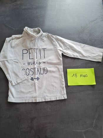 Maillot manches longues gemo 18 mois