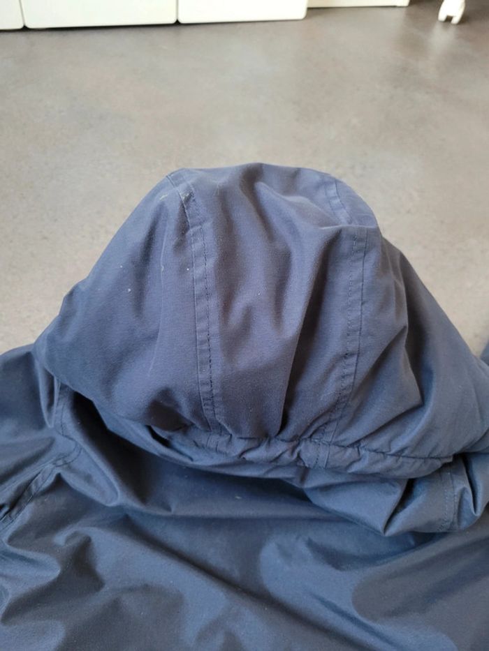 Manteau chaud hiver capuche clips zio bouton bleu name it 6 ans - photo numéro 5