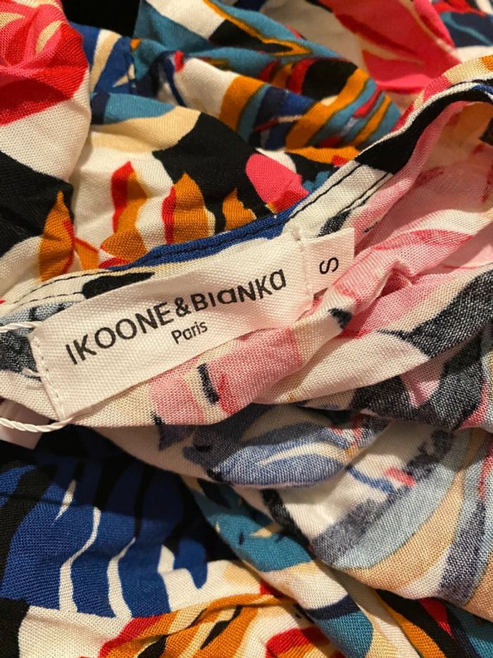 Robe Longue Porte Feuille Imprimée Tropical Taille S-M - photo numéro 9