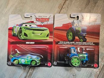 Lot 2 voitures cars disney mattel metal neuf cars disney pixar mattel  rare