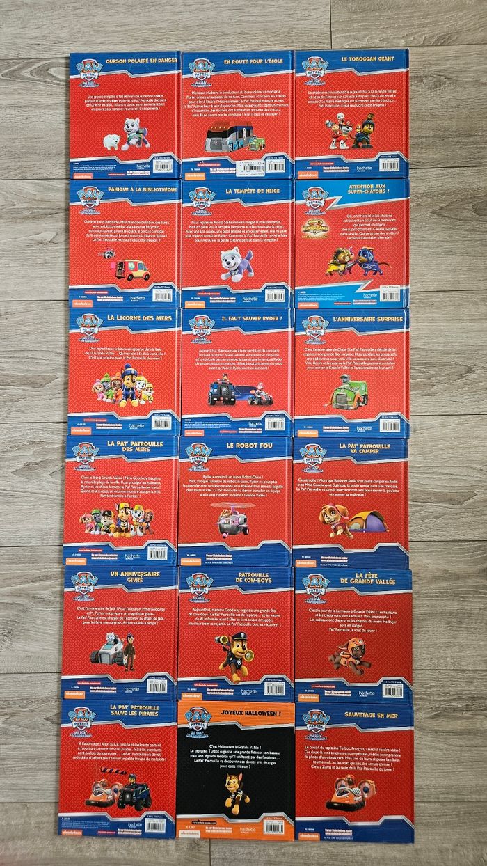 Lot 18 livres La Pat'patrouille - photo numéro 2
