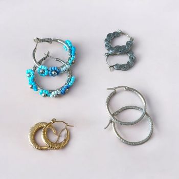 Lot boucles d'oreilles neuves
