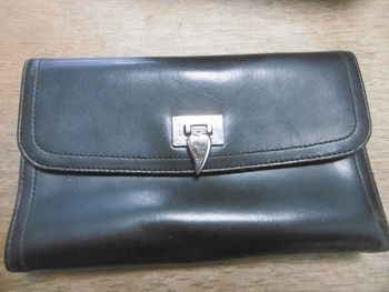 lancaster portefeuille compagnon cuir noir 