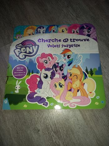 livre cherche et trouve my little pony