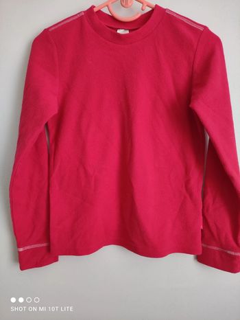 Sweat polaire fushia queshua