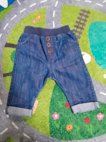 Jeans sarouel tape à l 😉 6mois 👦