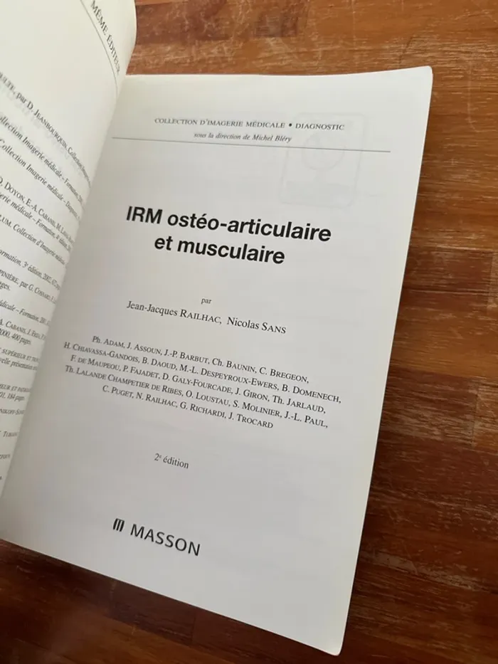 Livre I.R.M. ostéoarticulaire et musculaire - photo numéro 4