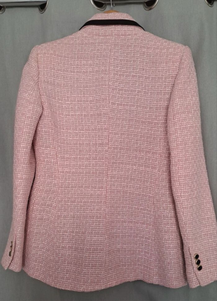 Blazer chic rose Zara - photo numéro 4
