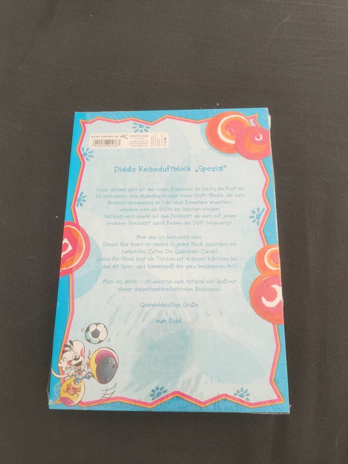 Bloc Diddl A5 neuf emballé blister OVP - photo numéro 2