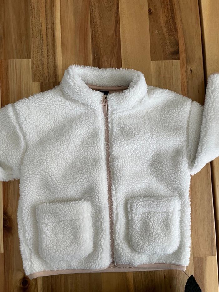 Veste manteau sherpa 18 mois Kiabi - photo numéro 2
