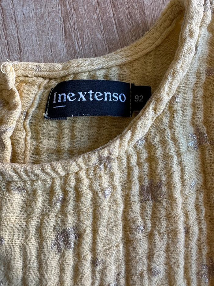 Combi short in extenso jaune - photo numéro 3