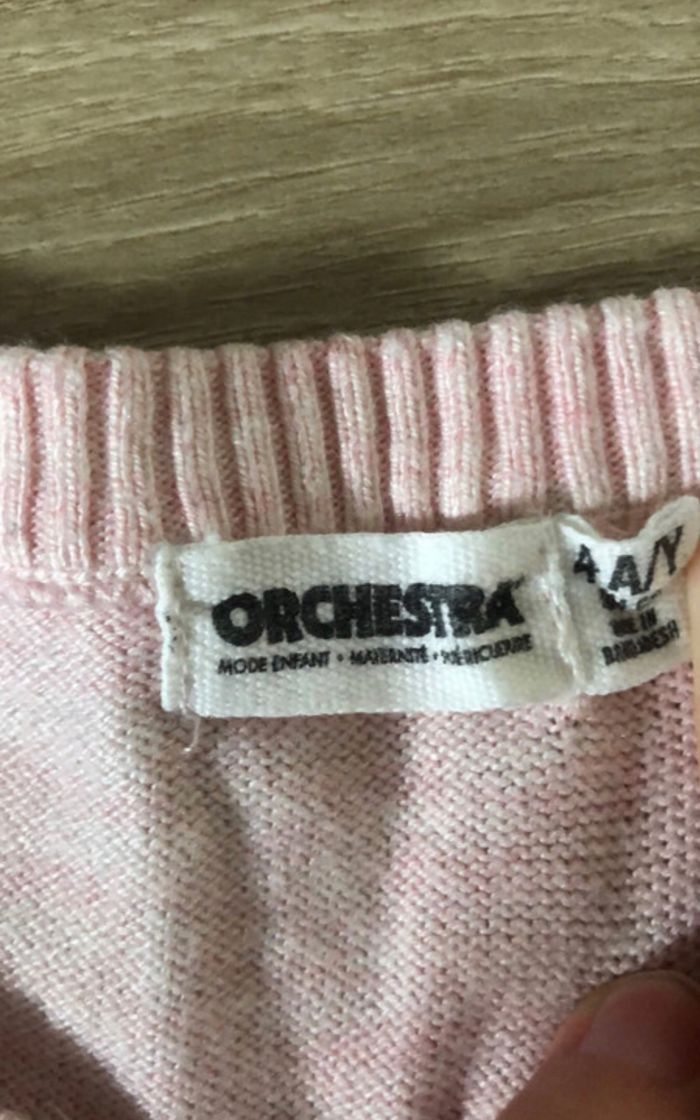 gilet rose en laine - photo numéro 2