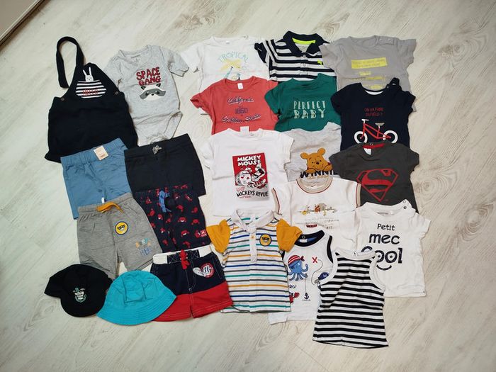lot bébé garçon 6 mois été