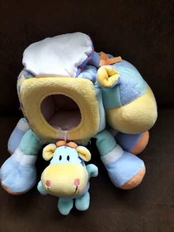 Doudou hippopotame et son bebe