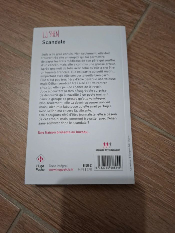 Livre de poche Scandale de L.J Shen - photo numéro 2