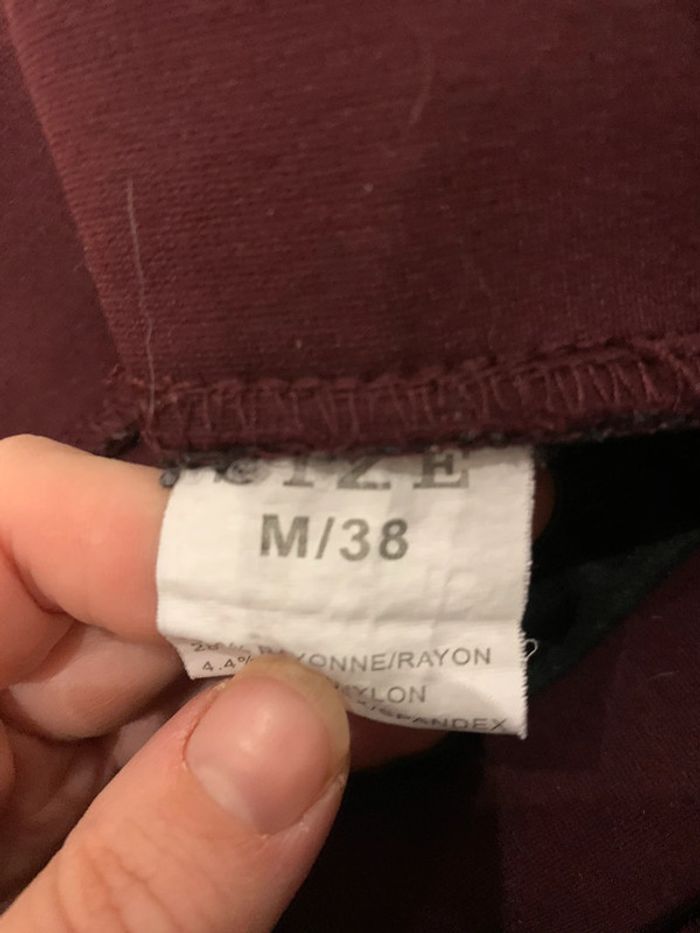 Jegging bordeaux - photo numéro 6