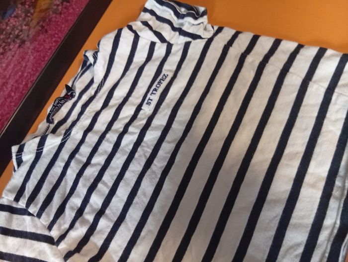 T-shirt fille les petits cœur a la mer - photo numéro 2