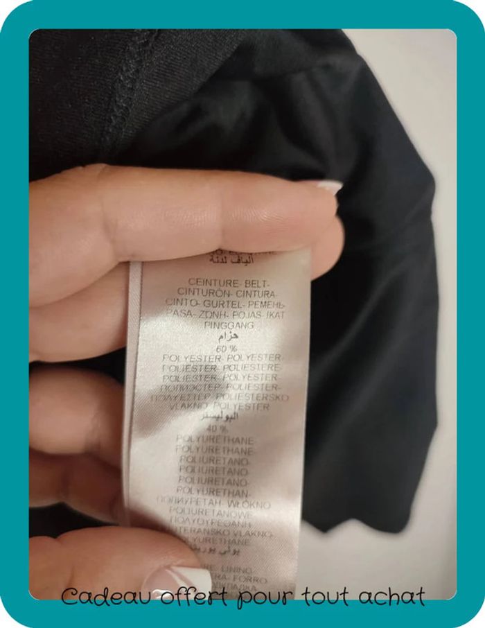 Petite robe noir NafNaf 34 - photo numéro 5