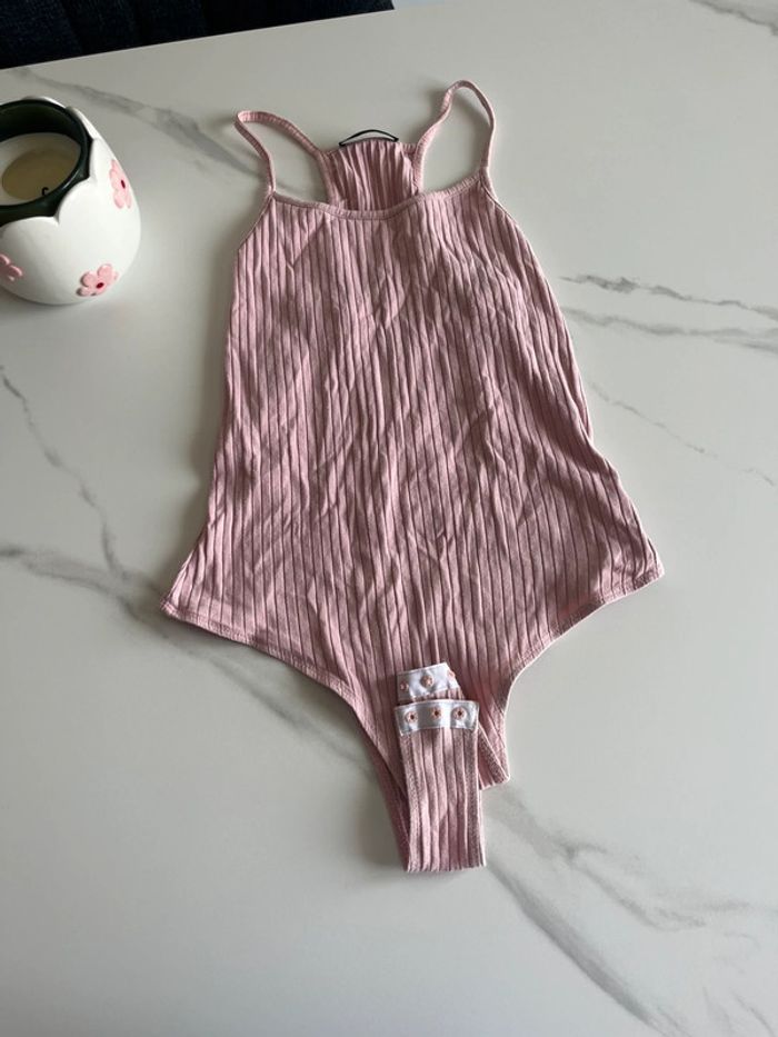 Body débardeur rose