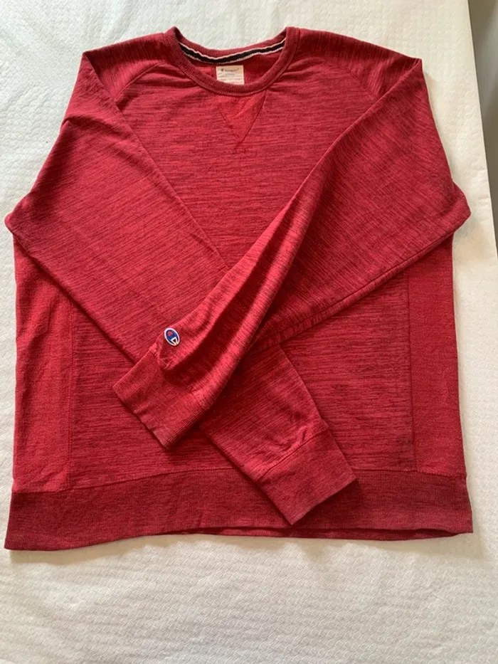 Pull Champion Rouge - photo numéro 4
