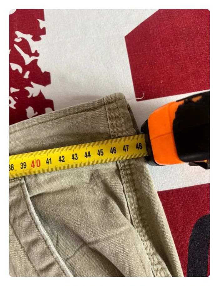 Pantalon cargo Wrangler taille 46 marron clair/ beige crème - photo numéro 17