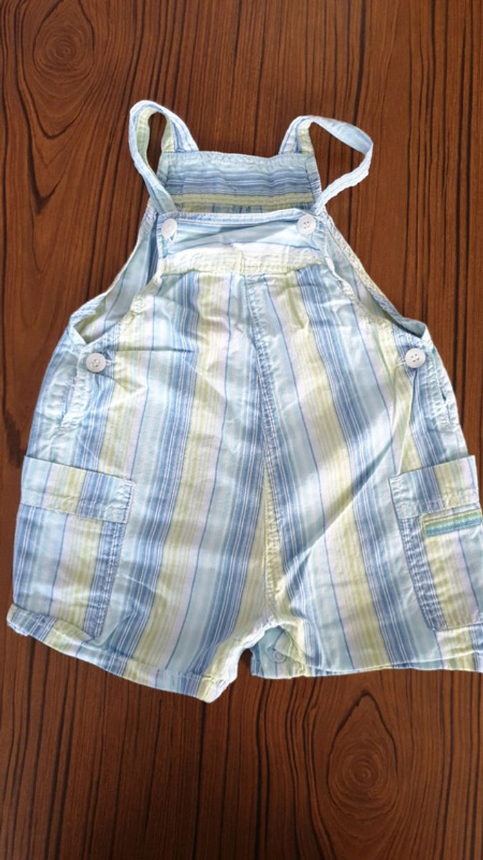 Salopette short