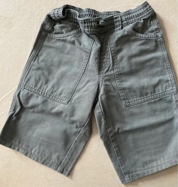 Short bermuda gris-bleu Sergent Major 5 ans