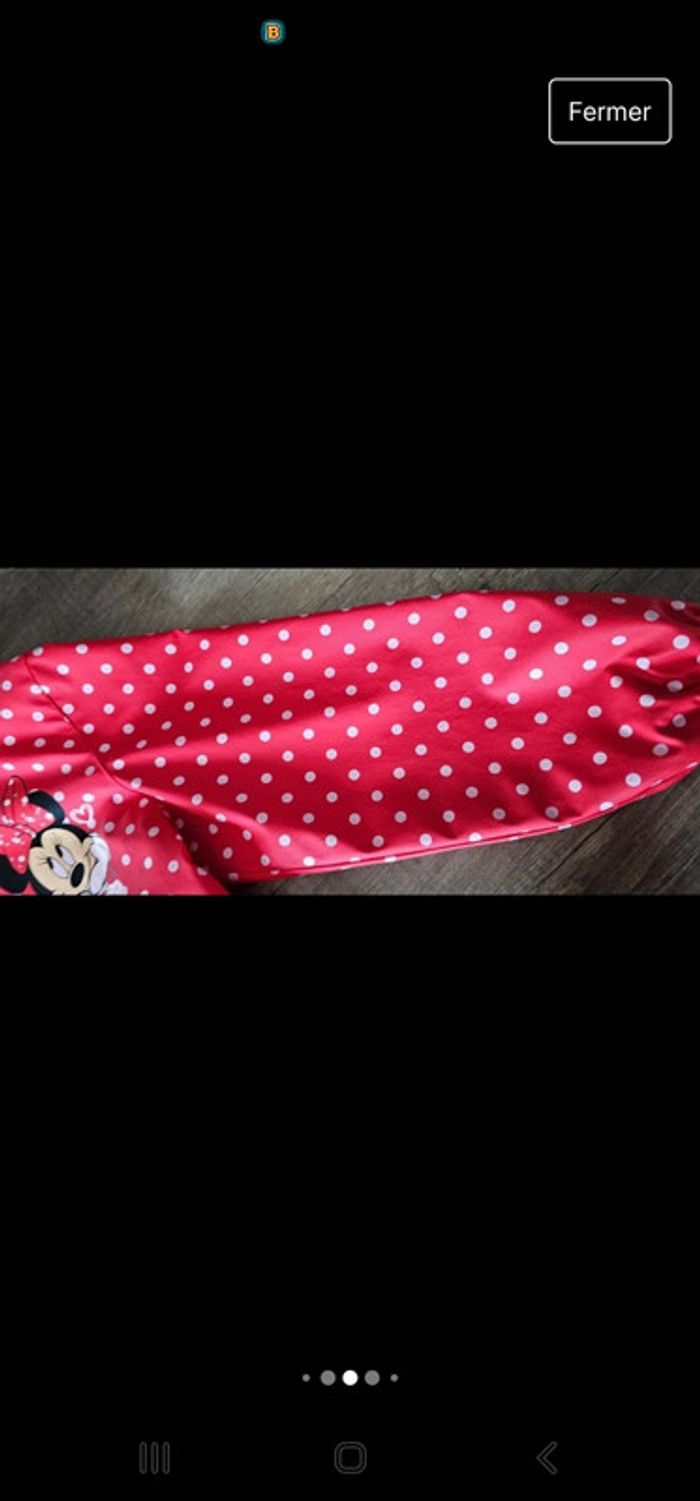 Veste impermeable fille minnie 6 ans - photo numéro 4