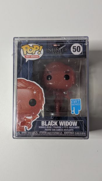 [Funko pop] Figurine art serie Marvel Black Widow 50