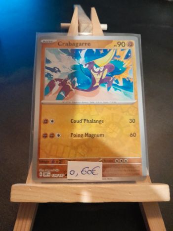 Carte Pokémon Crabagarre Reverse 114/197