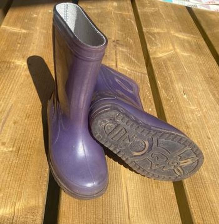 Bottes de pluie bleu - photo numéro 3