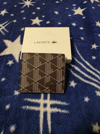 Portefeuille hommes Lacoste