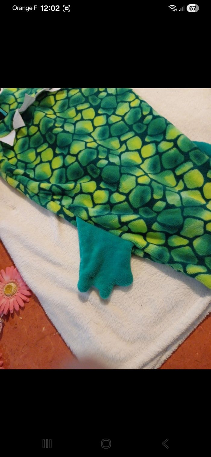 Plaid queue de dragon - photo numéro 3