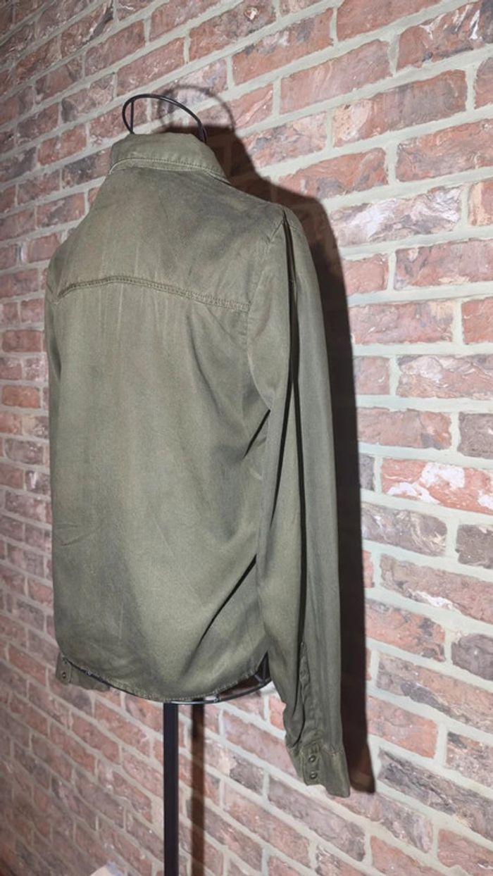 Chemise kaki Zara Taille XS / 34 - photo numéro 12