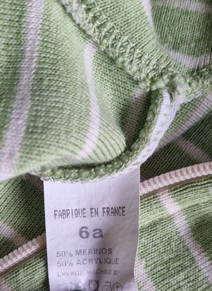 Sweat zippé laine mérinos - photo numéro 4