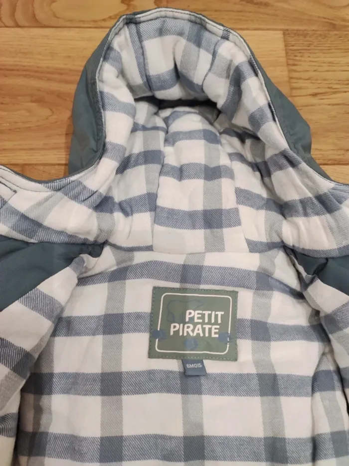 Manteau d'hiver bébé - très chaud - 6 mois - photo numéro 5