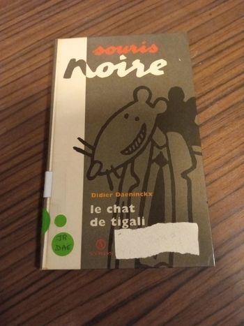 Souris noire : le chat de tigali de D. Daeninckx