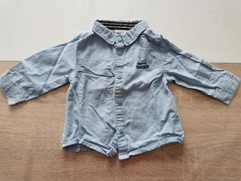 Chemise manches longues 6 mois