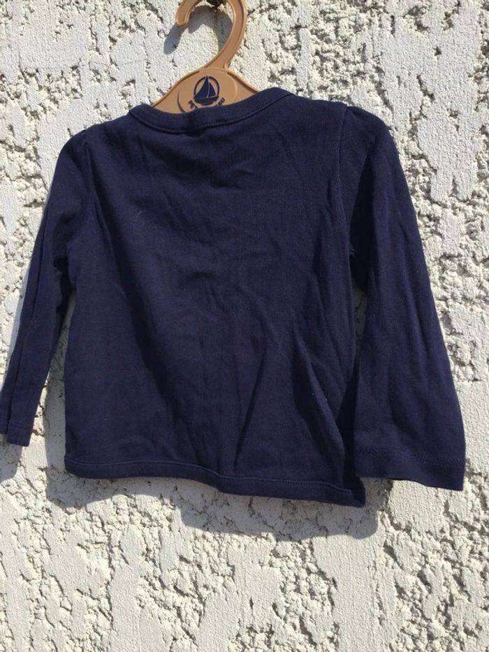 Gilet original marine 3/6 mois - photo numéro 7